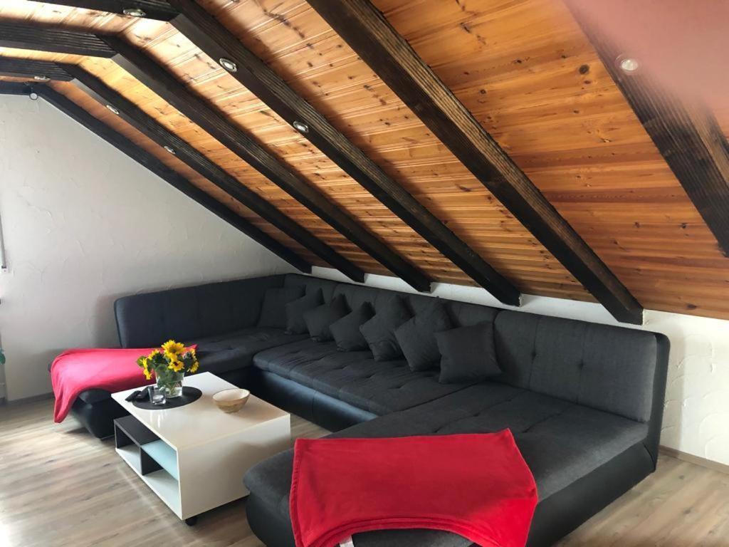 Ferienwohnung Zur Sonnenterasse In Gersbach ショップハイム エクステリア 写真