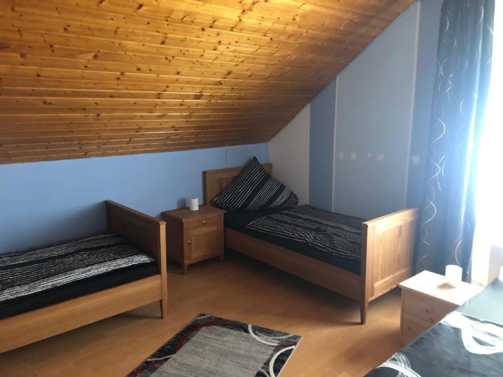 Ferienwohnung Zur Sonnenterasse In Gersbach ショップハイム エクステリア 写真